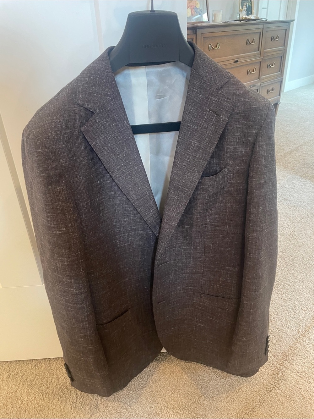 Suitsupply Brown Textured Sport Coat